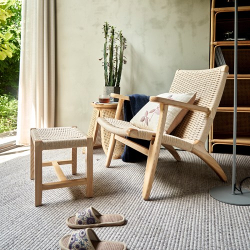 Rattan hotsell wood chair
